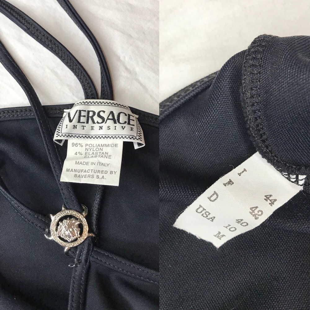 Vintage Versace Medusa Mini dress - Picture 6 of 6
